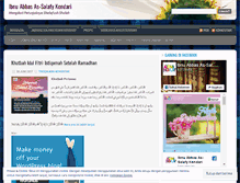 Tablet Screenshot of ibnuabbaskendari.wordpress.com
