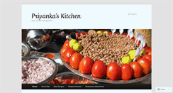 Desktop Screenshot of priyankaskitchen.wordpress.com