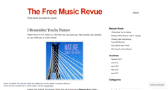 Desktop Screenshot of freemusicrevue.wordpress.com
