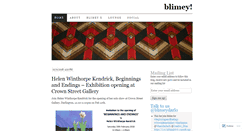 Desktop Screenshot of blimeydarlington.wordpress.com