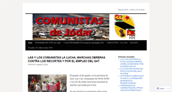 Desktop Screenshot of comunistasdejodar.wordpress.com