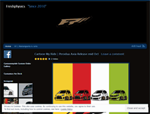 Tablet Screenshot of freshphysics.wordpress.com