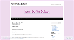 Desktop Screenshot of kaniduthedukan.wordpress.com