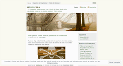 Desktop Screenshot of lingosfera.wordpress.com