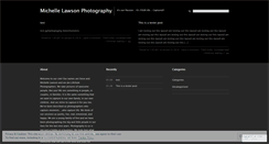 Desktop Screenshot of michellelawson.wordpress.com