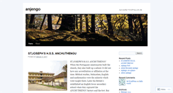 Desktop Screenshot of anjengo.wordpress.com