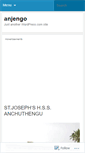 Mobile Screenshot of anjengo.wordpress.com