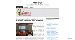 Desktop Screenshot of amicblog.wordpress.com