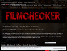 Tablet Screenshot of filmchecker.wordpress.com