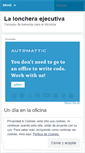 Mobile Screenshot of loncheraejecutiva.wordpress.com
