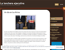 Tablet Screenshot of loncheraejecutiva.wordpress.com