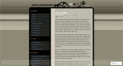 Desktop Screenshot of hippylostintime.wordpress.com