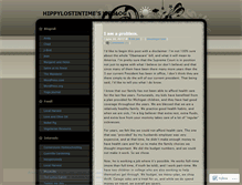 Tablet Screenshot of hippylostintime.wordpress.com