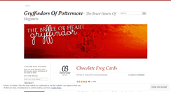 Desktop Screenshot of gryffindorsofpottermore.wordpress.com