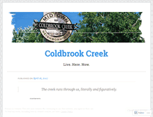 Tablet Screenshot of gocreek.wordpress.com