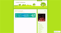Desktop Screenshot of cristiancorduneanu.wordpress.com