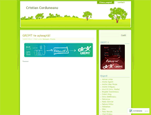 Tablet Screenshot of cristiancorduneanu.wordpress.com