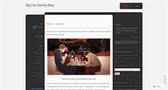 Desktop Screenshot of bigfatgames.wordpress.com