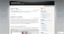 Desktop Screenshot of imageprinttoday.wordpress.com