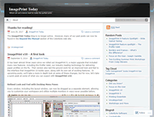 Tablet Screenshot of imageprinttoday.wordpress.com