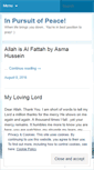 Mobile Screenshot of dunyatodeen.wordpress.com