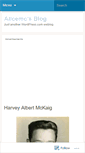 Mobile Screenshot of alicemc.wordpress.com