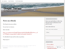 Tablet Screenshot of gospeltherapy.wordpress.com