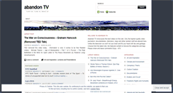 Desktop Screenshot of abandontv.wordpress.com