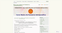 Desktop Screenshot of antropofarmacia.wordpress.com