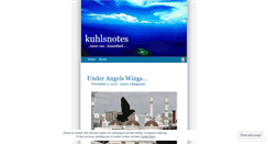 Desktop Screenshot of kuhlsnotes.wordpress.com