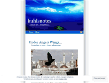 Tablet Screenshot of kuhlsnotes.wordpress.com