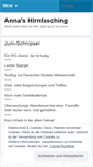 Mobile Screenshot of hirnfasching.wordpress.com