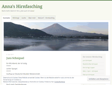 Tablet Screenshot of hirnfasching.wordpress.com