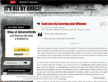 Tablet Screenshot of itsallbygrace.wordpress.com