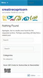 Mobile Screenshot of creativecapricorn.wordpress.com