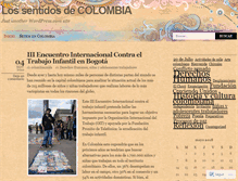 Tablet Screenshot of colombiaunida.wordpress.com