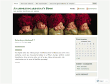 Tablet Screenshot of anamorenocardenas.wordpress.com