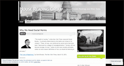 Desktop Screenshot of housereadinggroup.wordpress.com