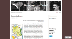 Desktop Screenshot of benvenutialnord.wordpress.com