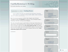 Tablet Screenshot of castthefirststone.wordpress.com