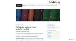Desktop Screenshot of aikka20.wordpress.com