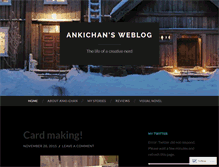 Tablet Screenshot of ankichan.wordpress.com