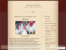 Tablet Screenshot of nhamm.wordpress.com