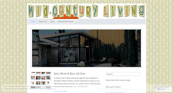 Desktop Screenshot of midcenturyliving.wordpress.com