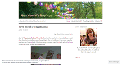 Desktop Screenshot of misswiniw.wordpress.com