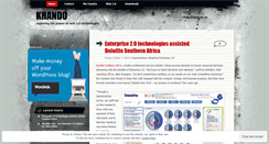 Desktop Screenshot of kkhando.wordpress.com