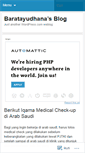 Mobile Screenshot of baratayudhana.wordpress.com