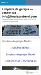 Mobile Screenshot of limpiezadegarajes.wordpress.com