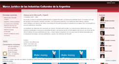 Desktop Screenshot of marcojuridicoicarg2009.wordpress.com