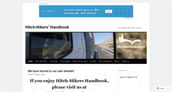 Desktop Screenshot of hitchhikershandbook.wordpress.com